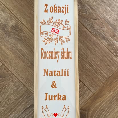 Låda Vin med sublimation