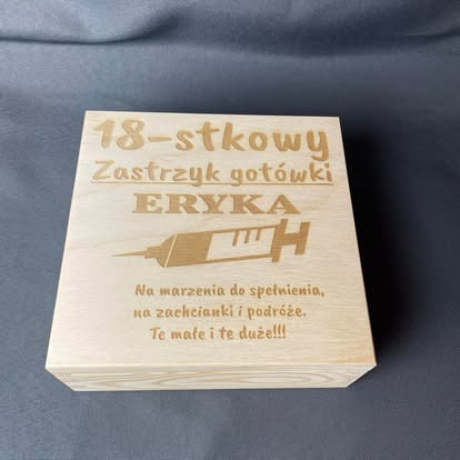 Födelsedagspresent låda